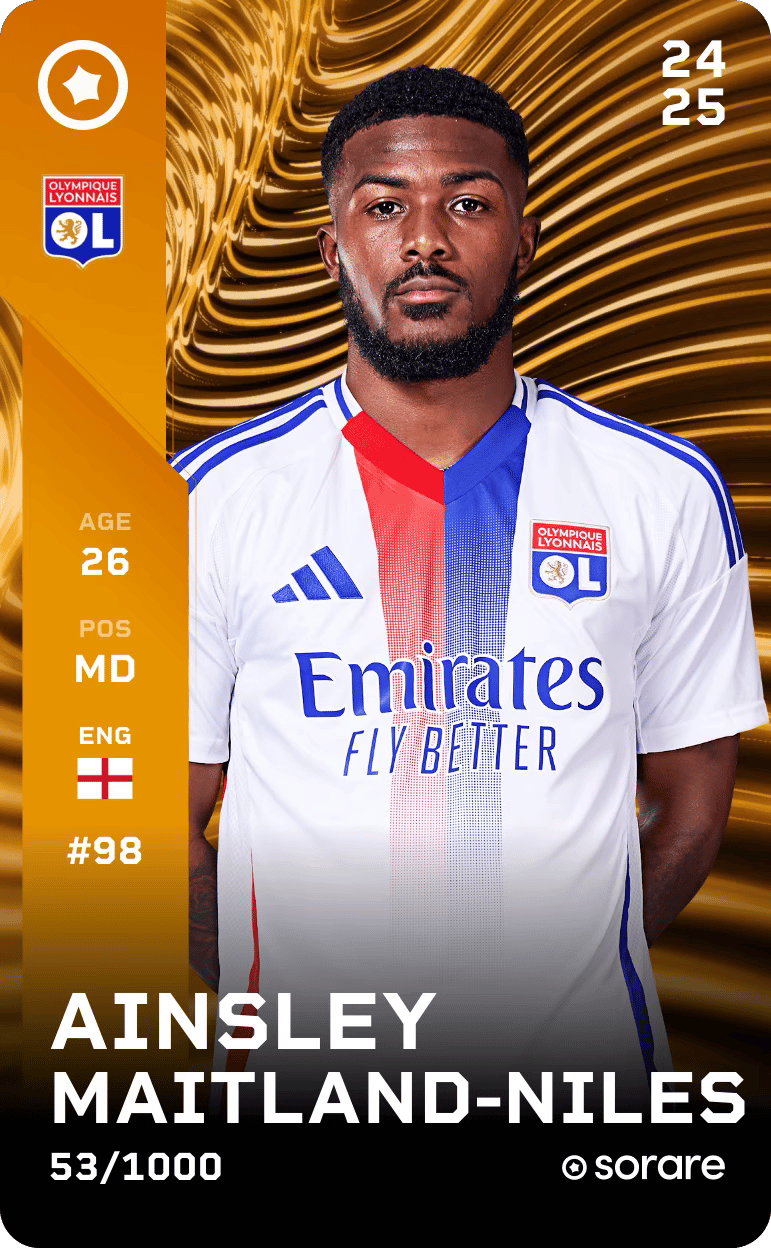 Ainsley Maitland-Niles 2024-25 • Limited 53/1000