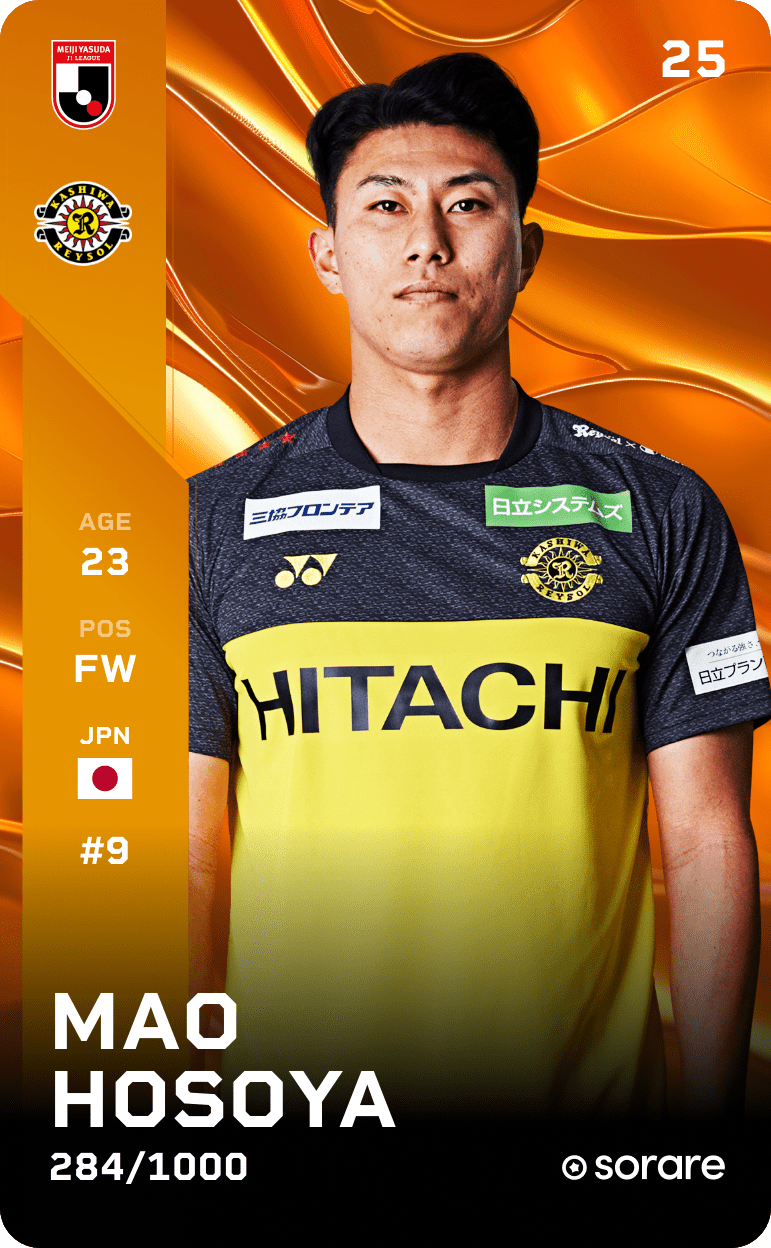 Mao Hosoya 2025-26 • Limited 284/1000