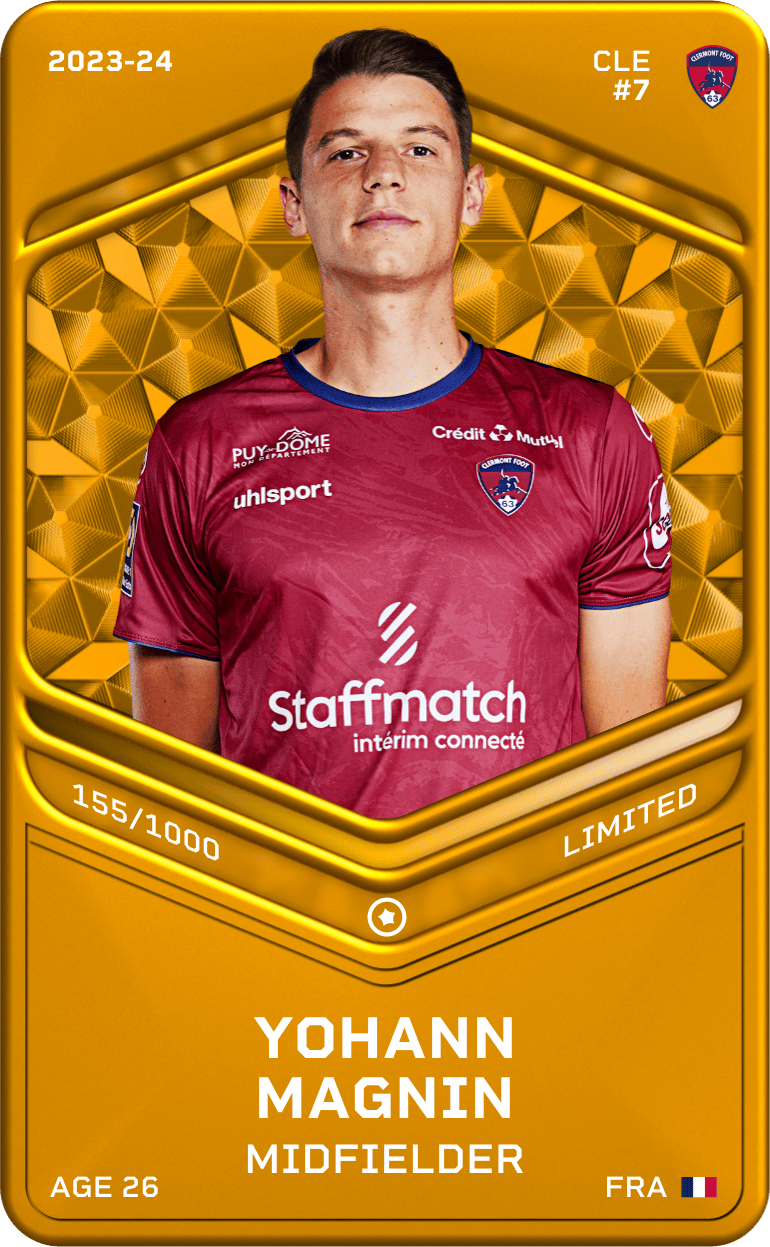 Yohann Magnin 2023-24 • Limited 155/1000