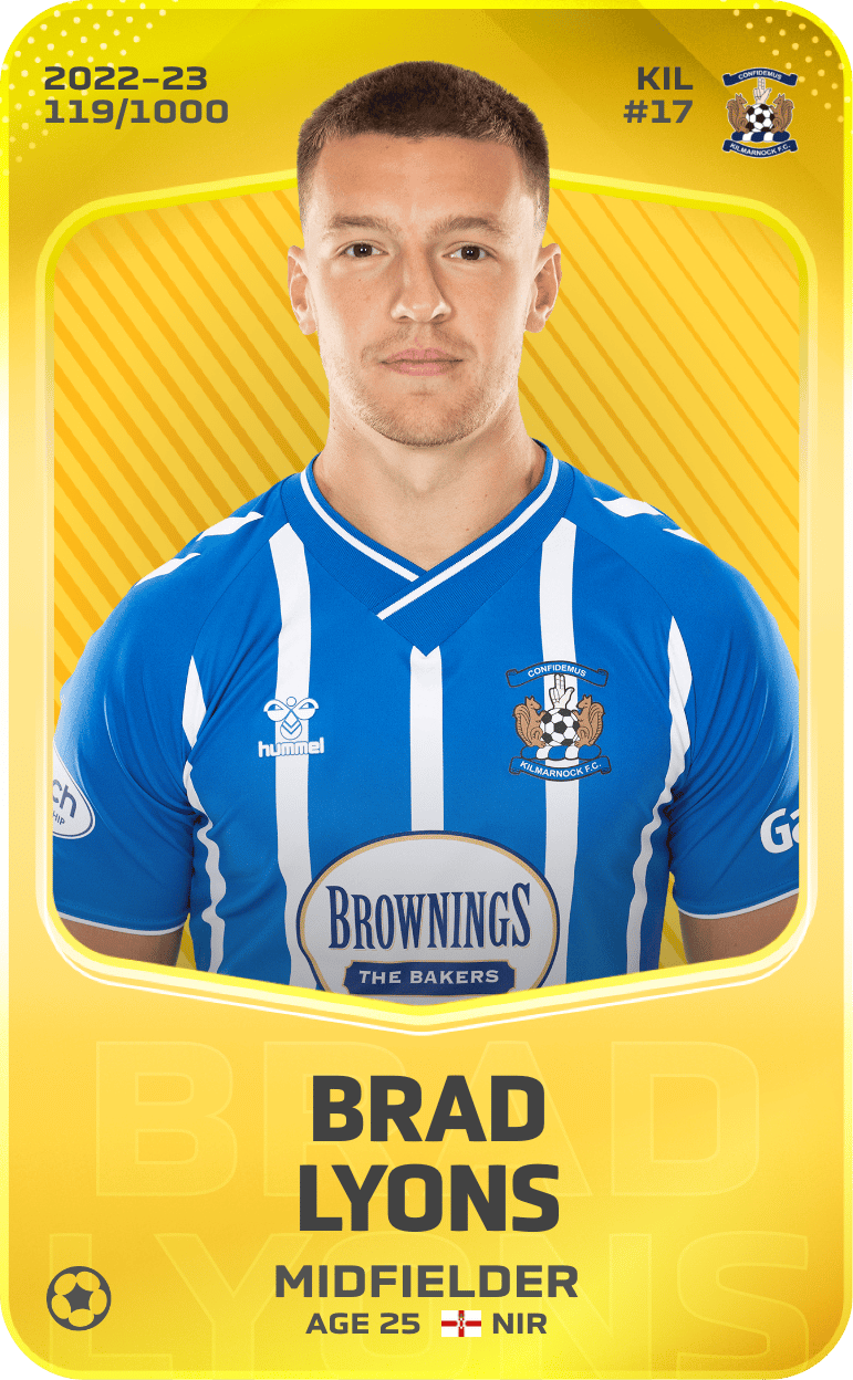 Brad Lyons 2022-23 • Limited 119/1000