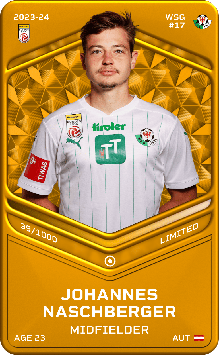 Johannes Naschberger 2023-24 • Limited 39/1000