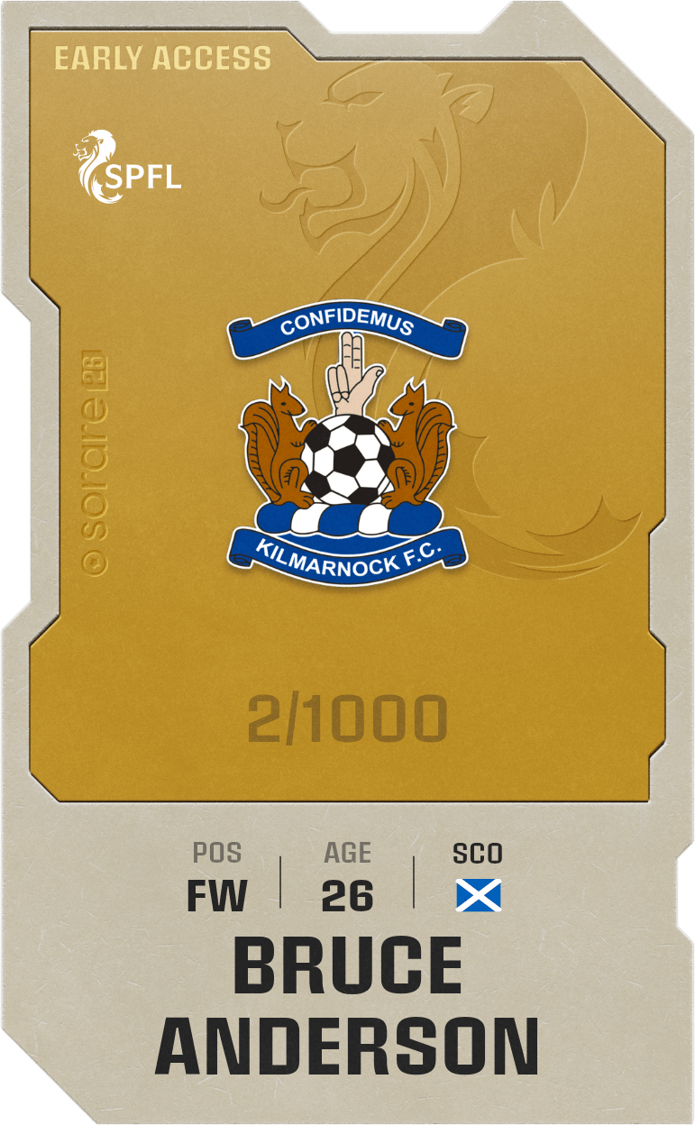 Bruce Anderson 2025-26 • Limited 2/1000