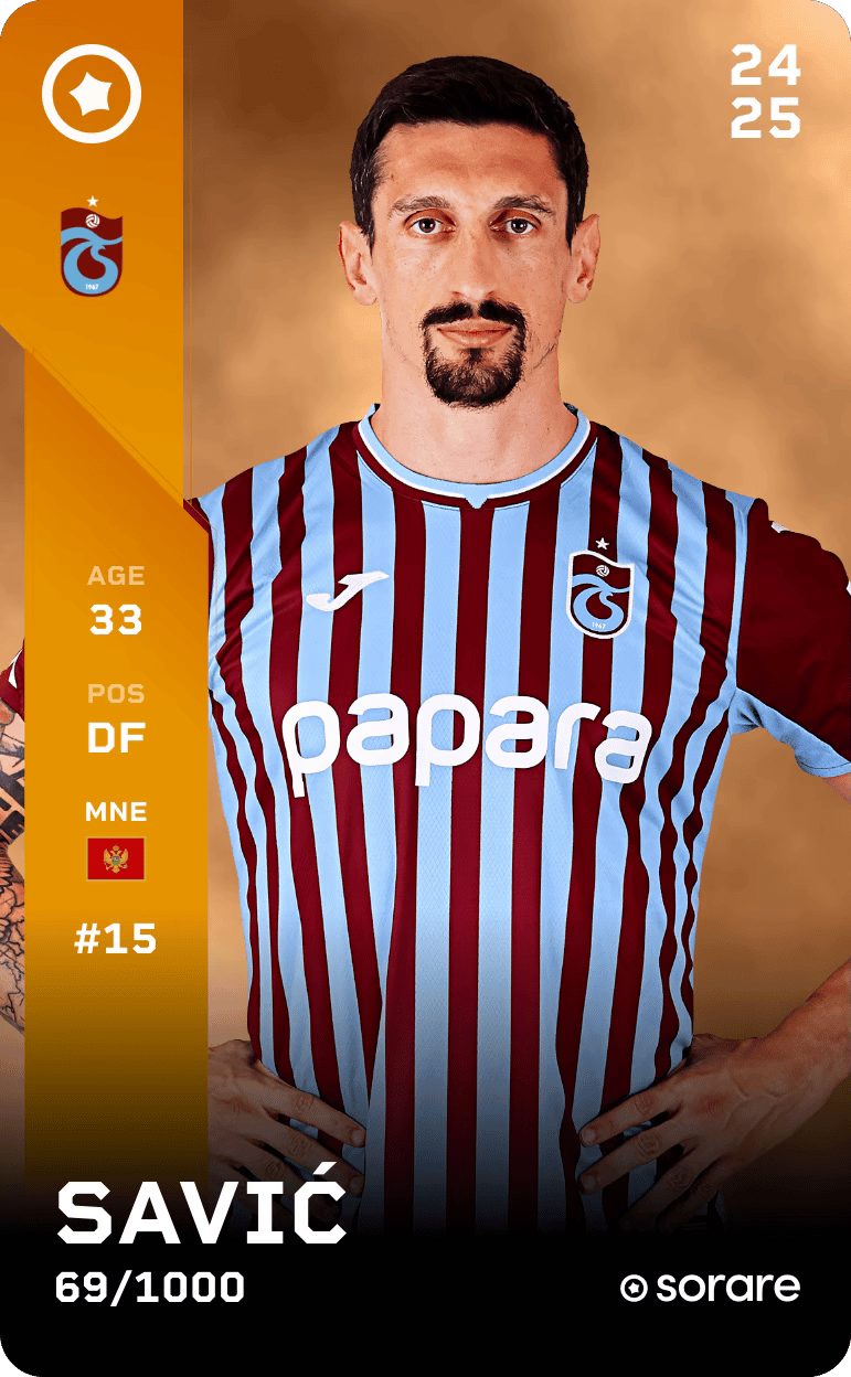 Stefan Savić 2024-25 • Limited 69/1000