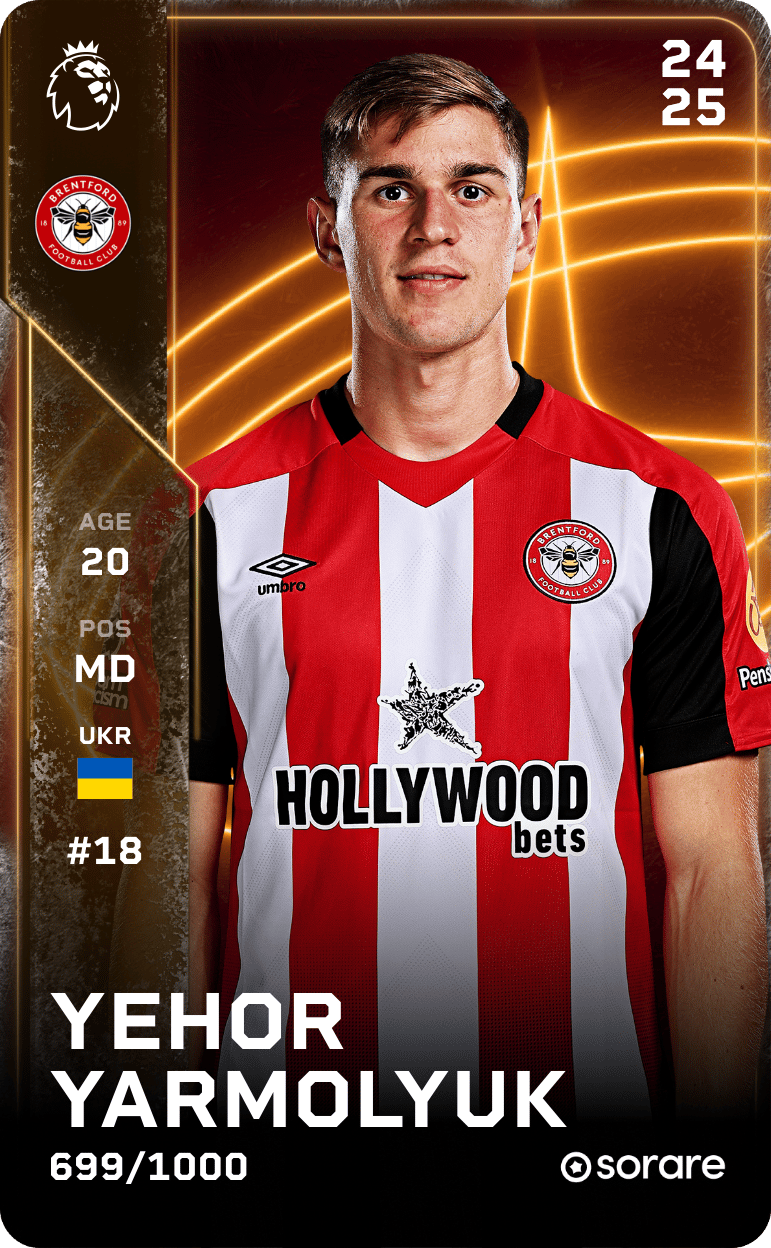 Yehor Yarmolyuk 2024-25 • Limited 699/1000