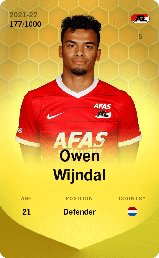 Owen  Wijndal 2021-22 • Limited 177/1000