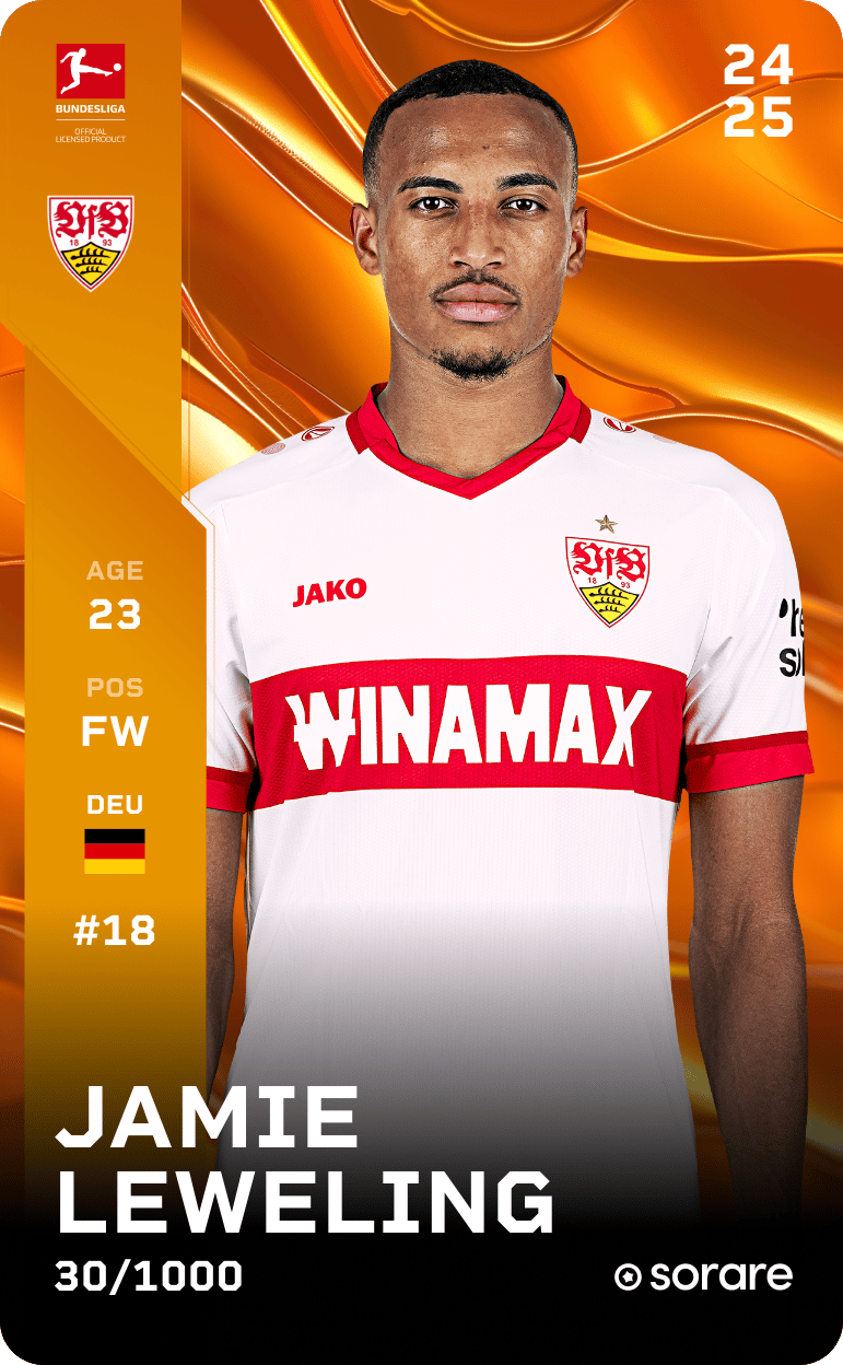 Jamie Leweling 2024-25 • Limited 30/1000