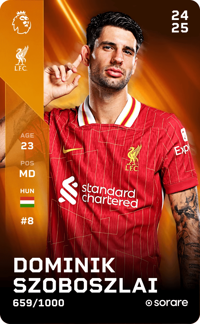 Dominik Szoboszlai 2024-25 • Limited 659/1000