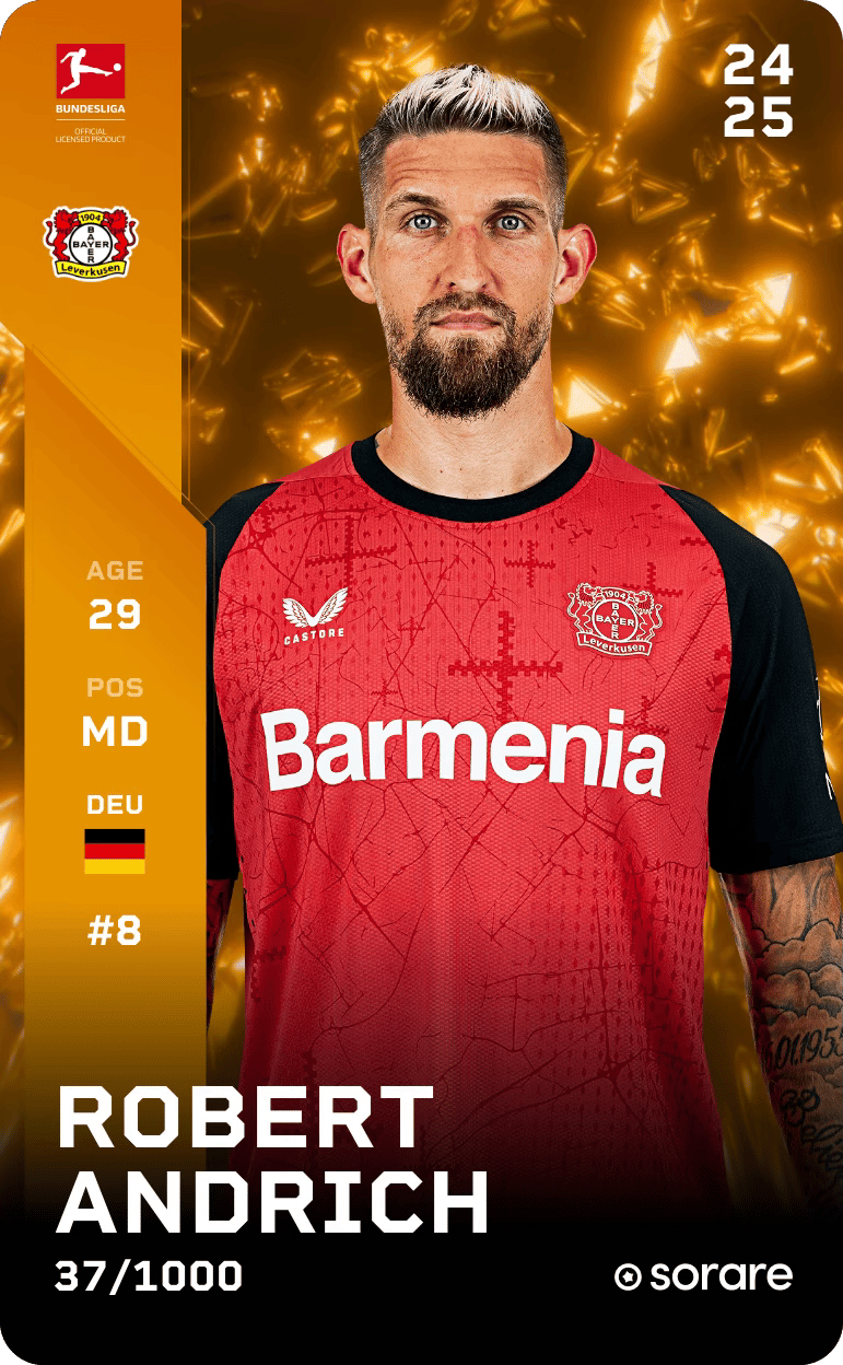 Robert Andrich 2024-25 • Limited 37/1000