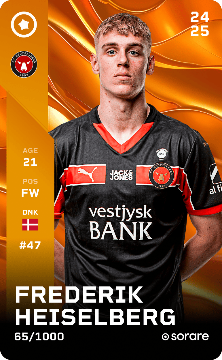 Frederik Heiselberg 2024-25 • Limited 65/1000