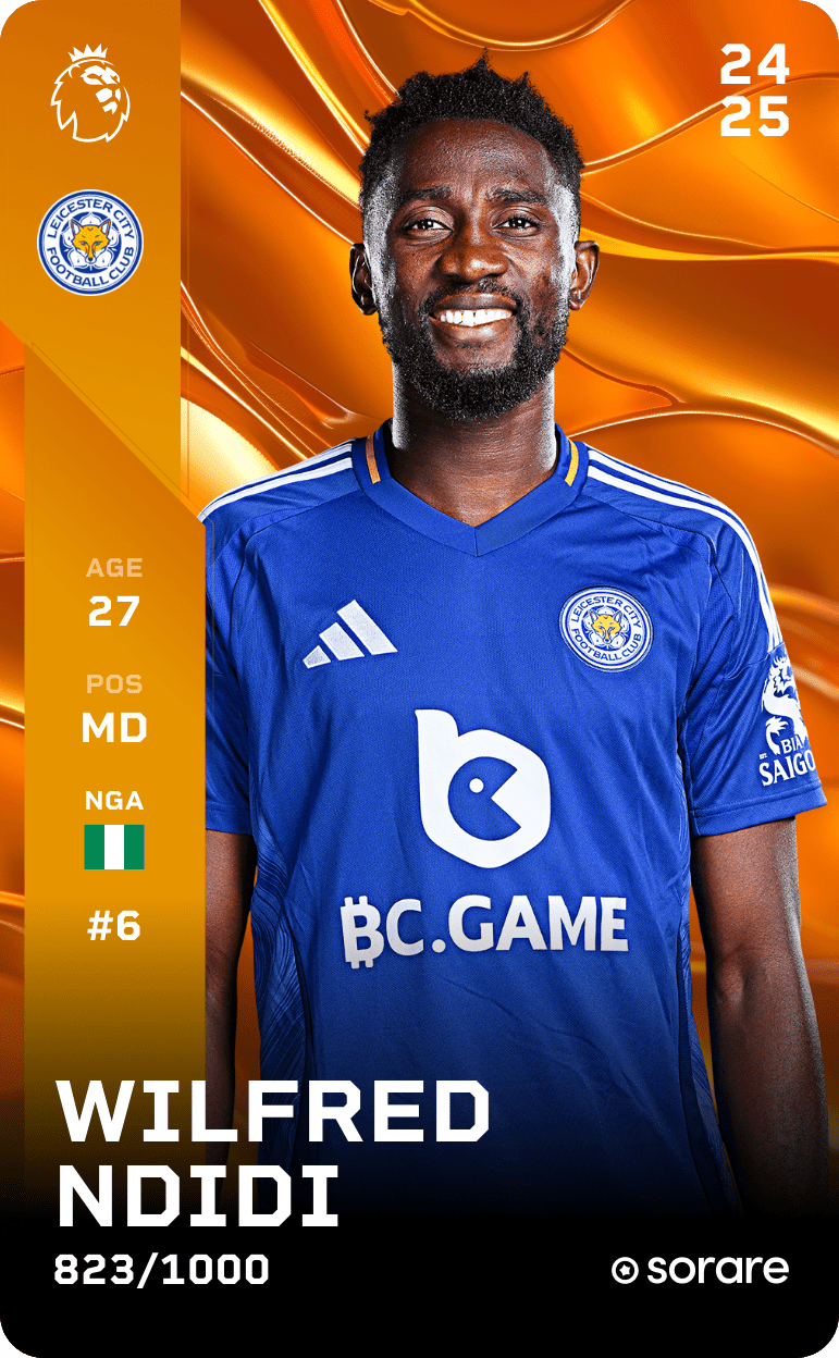 Wilfred Ndidi 2024-25 • Limited 823/1000