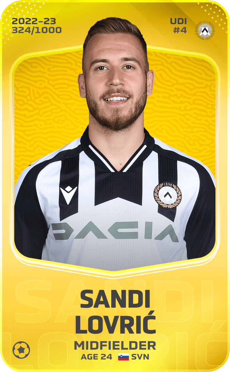Sandi Lovrić 2022-23 • Limited 324/1000