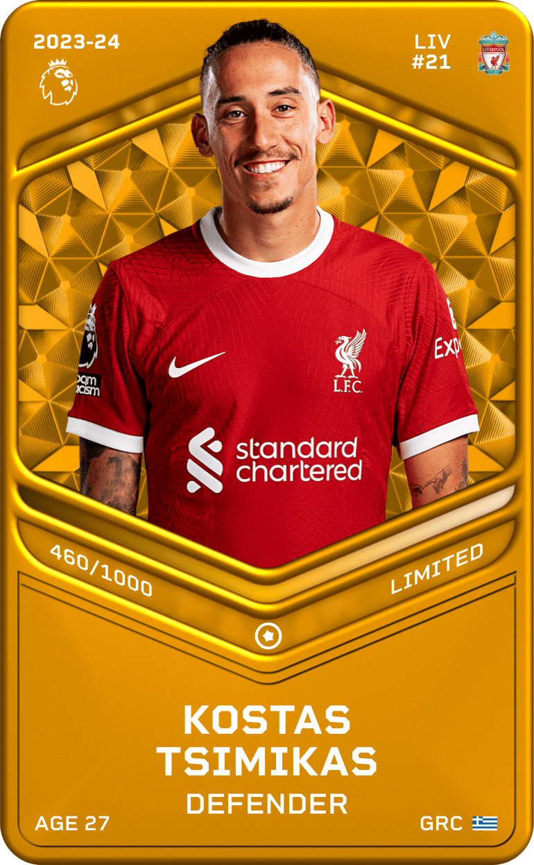 Kostas Tsimikas 2023-24 • Limited 460/1000