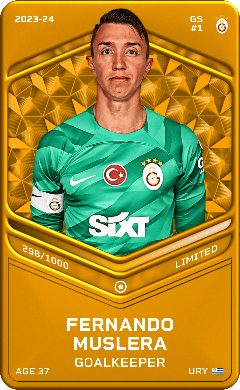 Fernando Muslera 2023-24 • Limited 298/1000