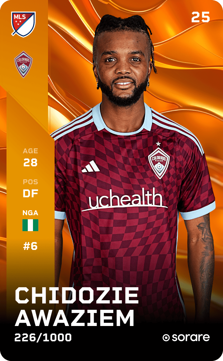 Chidozie Awaziem 2025-26 • Limited 226/1000