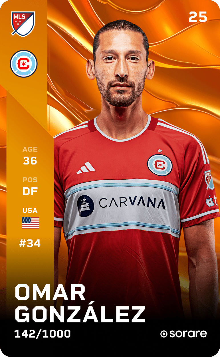 Omar González  2025-26 • Limited 142/1000