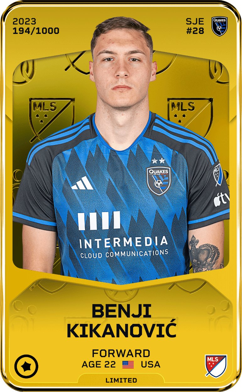 Benji Kikanović 2023-24 • Limited 194/1000