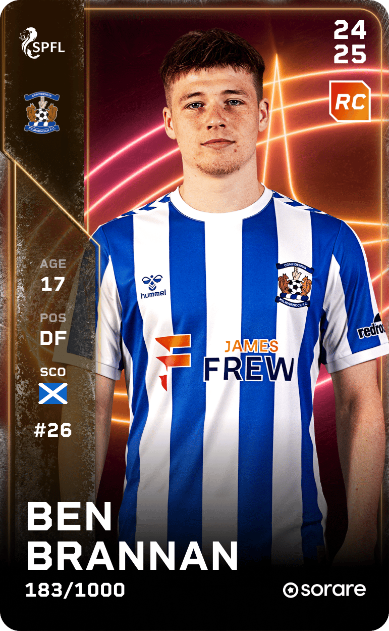Ben Brannan 2024-25 • Limited 183/1000