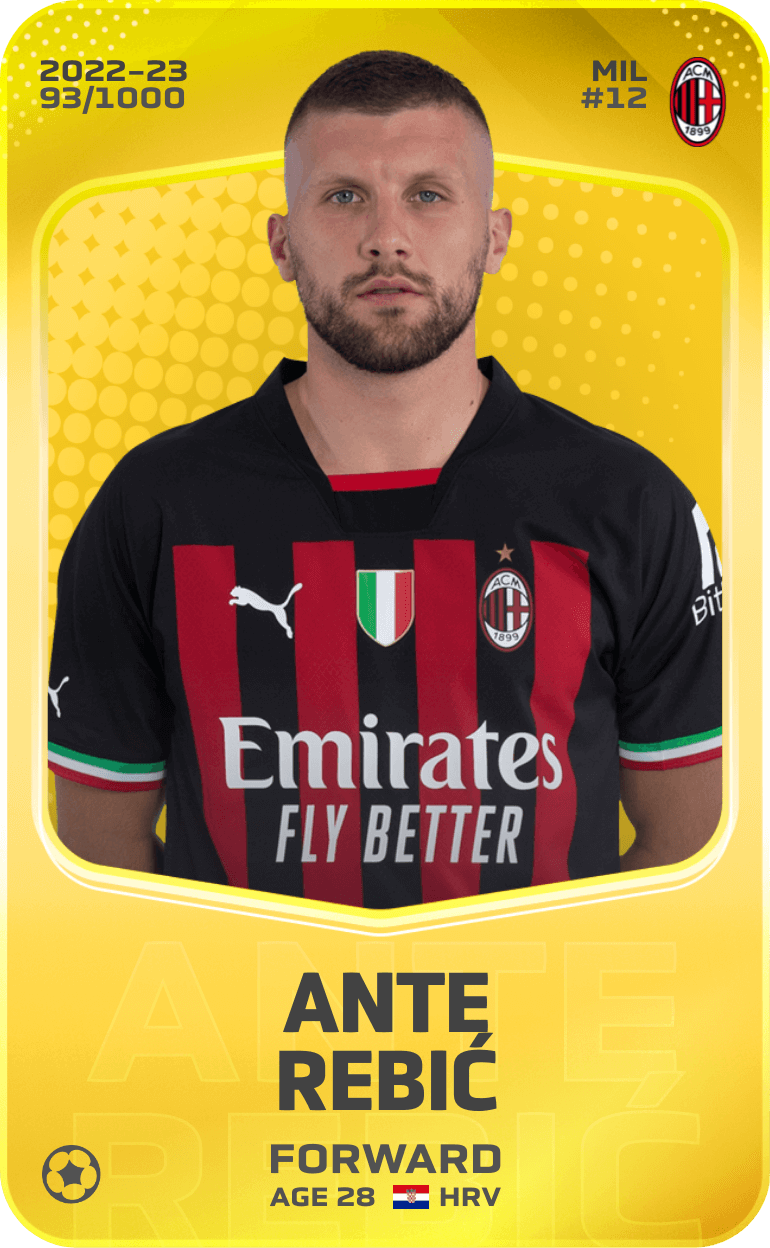 Ante Rebić 2022-23 • Limited 93/1000