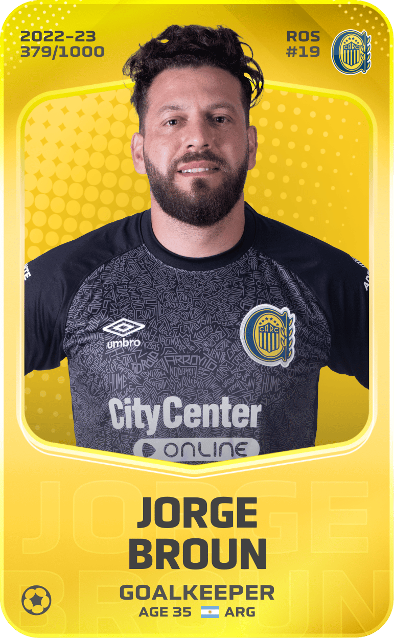Jorge Broun 2022-23 • Limited 379/1000