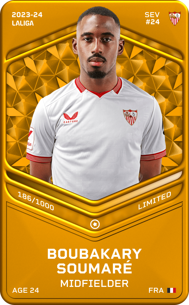 Boubakary Soumaré 2023-24 • Limited 186/1000