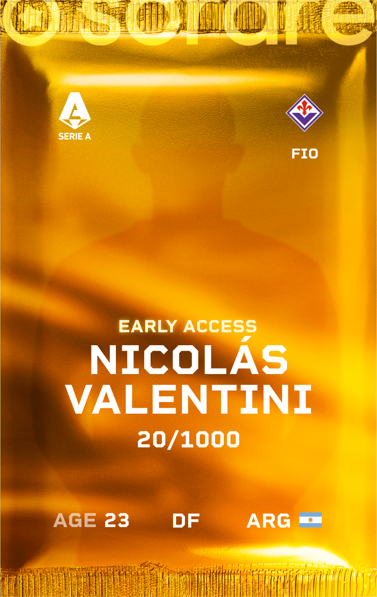 Nicolás Valentini 2024-25 • Limited 20/1000