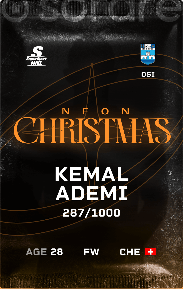 Kemal Ademi 2024-25 • Limited 287/1000