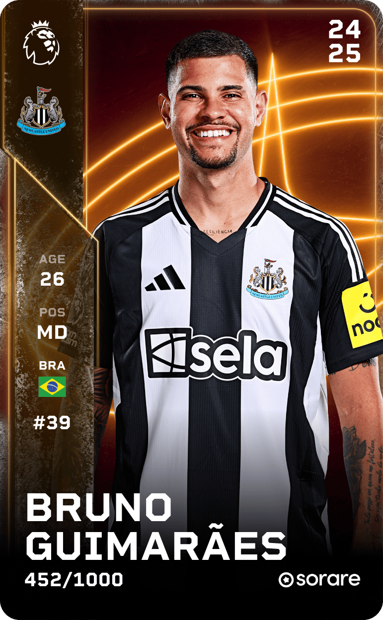 Bruno Guimarães 2024-25 • Limited 452/1000