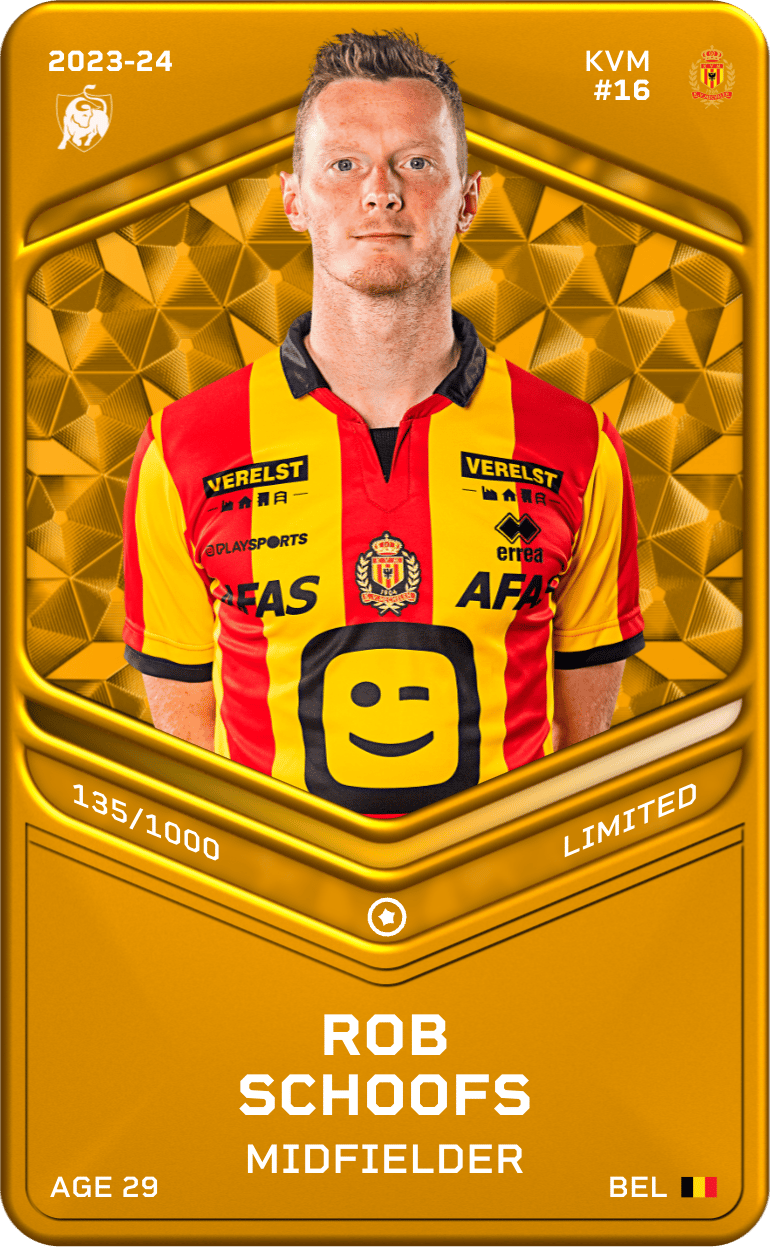 Rob Schoofs 2023-24 • Limited 135/1000