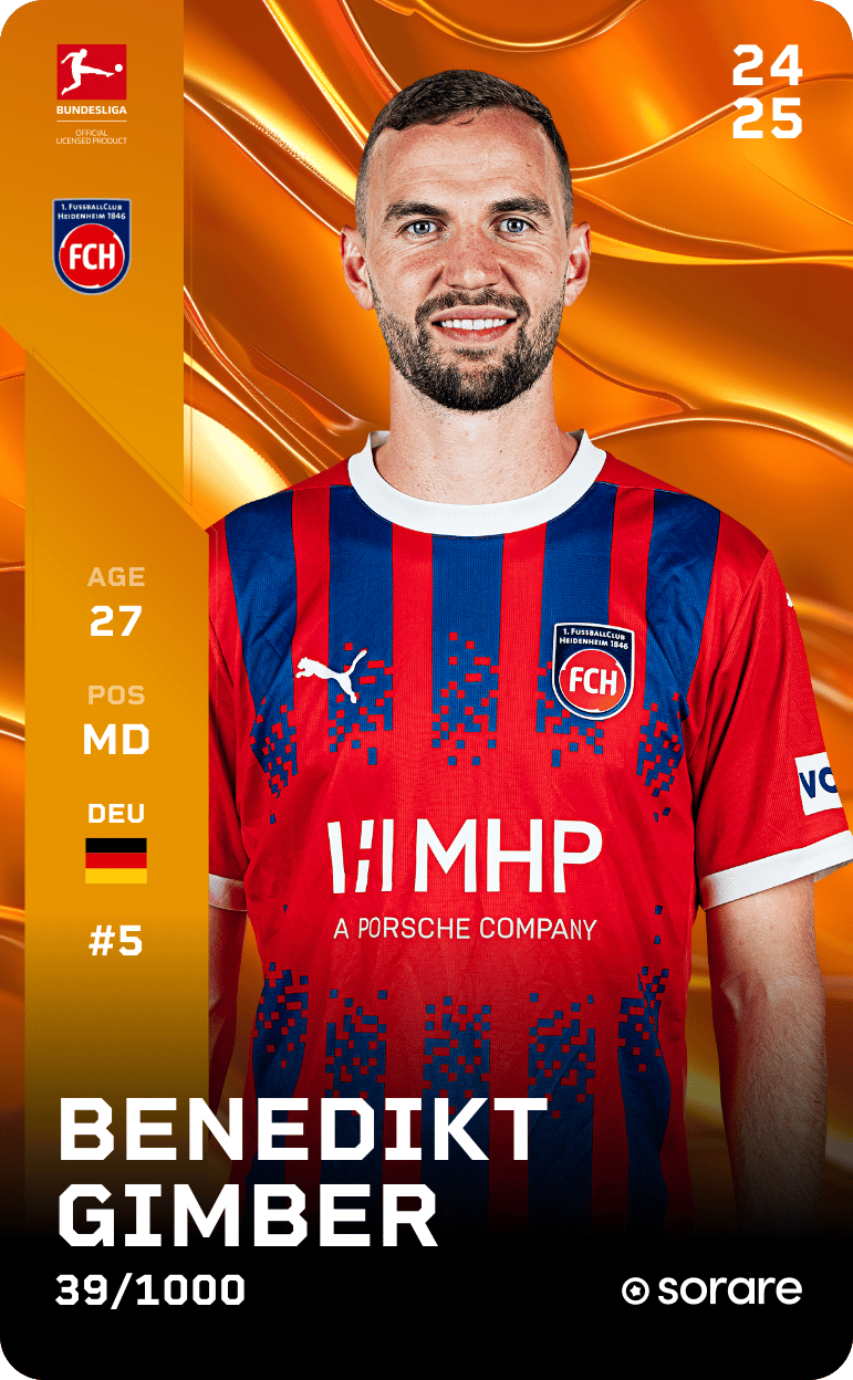 Benedikt Gimber 2024-25 • Limited 39/1000