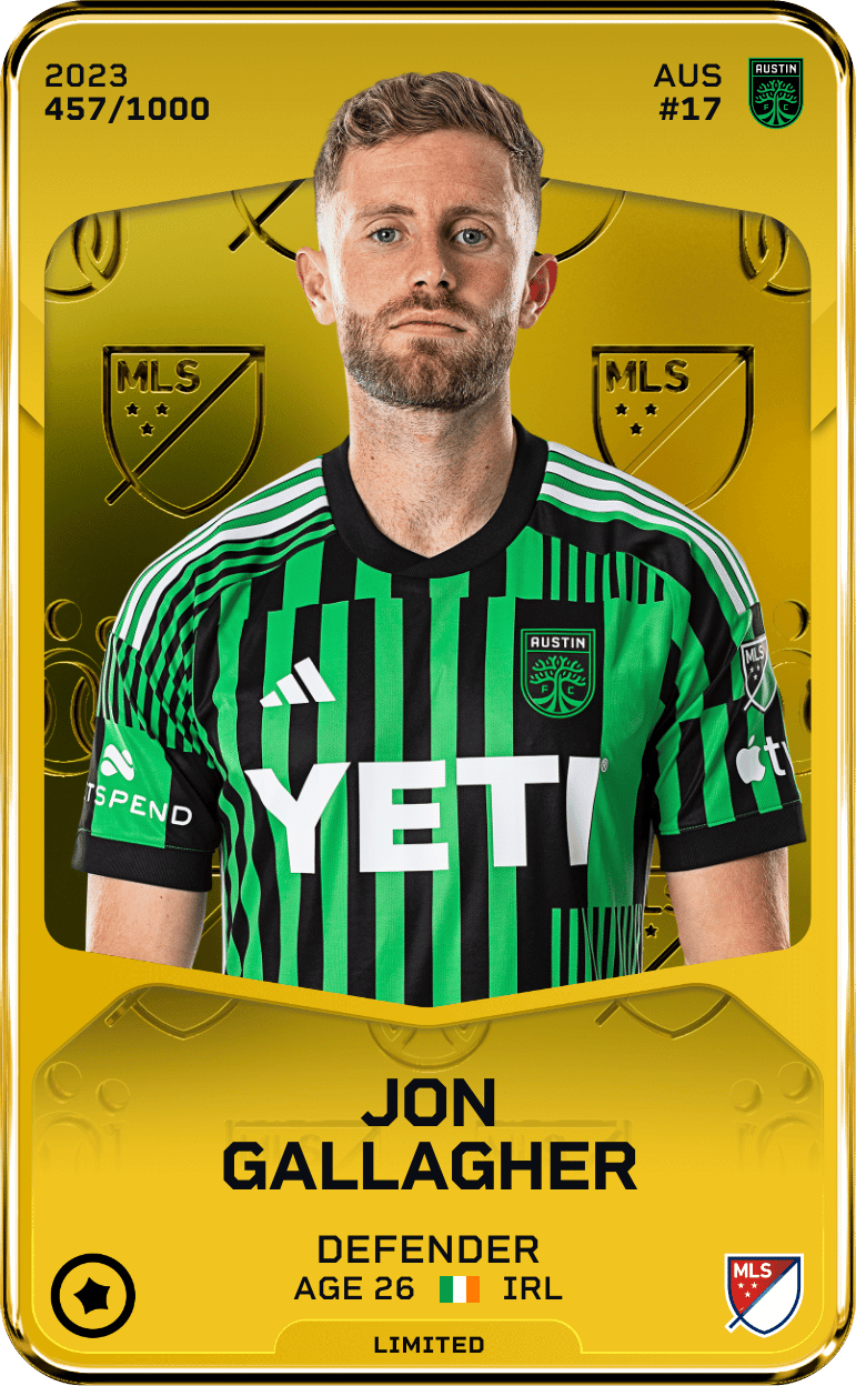 Jon Gallagher 2023-24 • Limited 457/1000