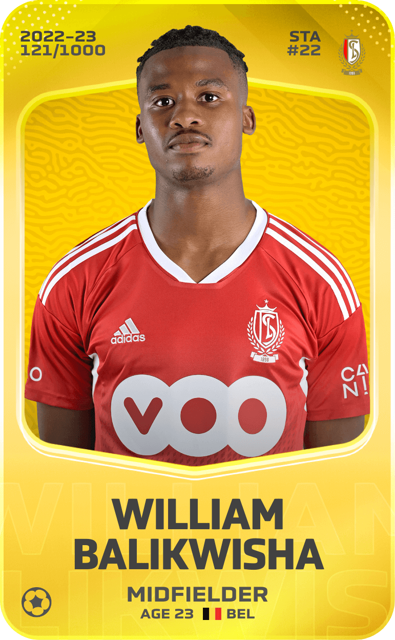 William Balikwisha 2022-23 • Limited 121/1000