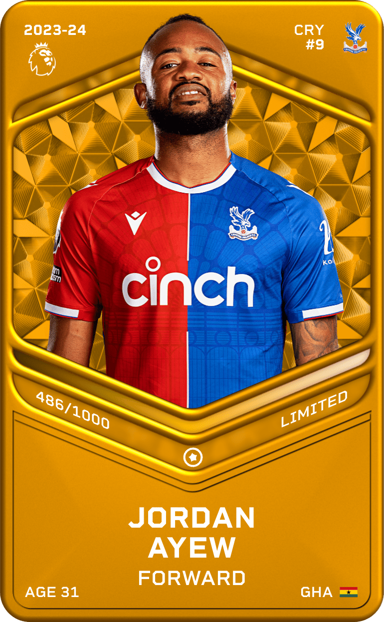 Jordan Ayew 2023-24 • Limited 486/1000
