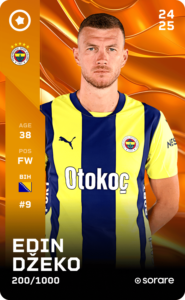 Edin Džeko 2024-25 • Limited 200/1000