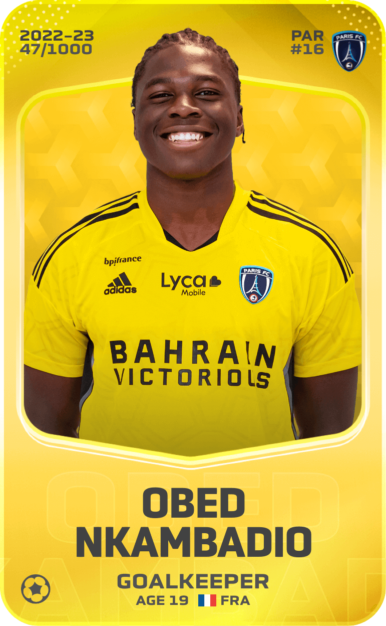 Obed Nkambadio 2022-23 • Limited 47/1000