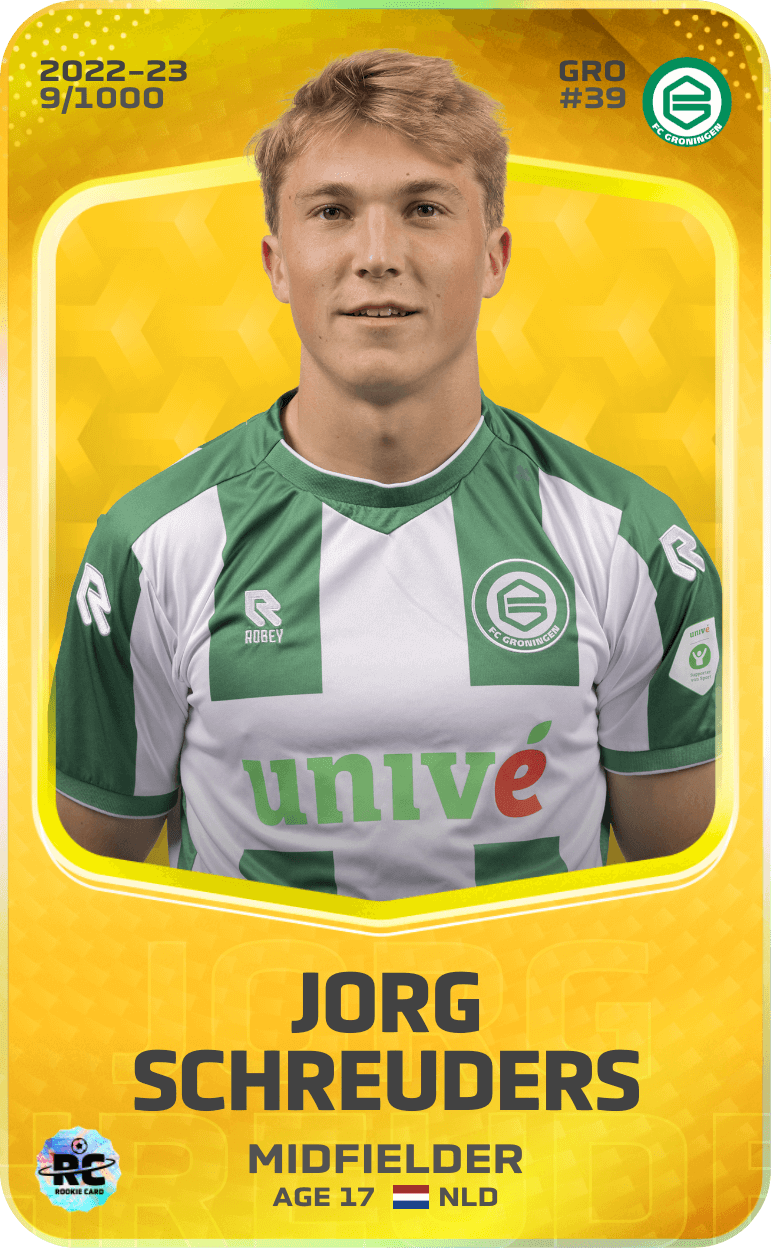 Jorg Schreuders 2022-23 • Limited 9/1000