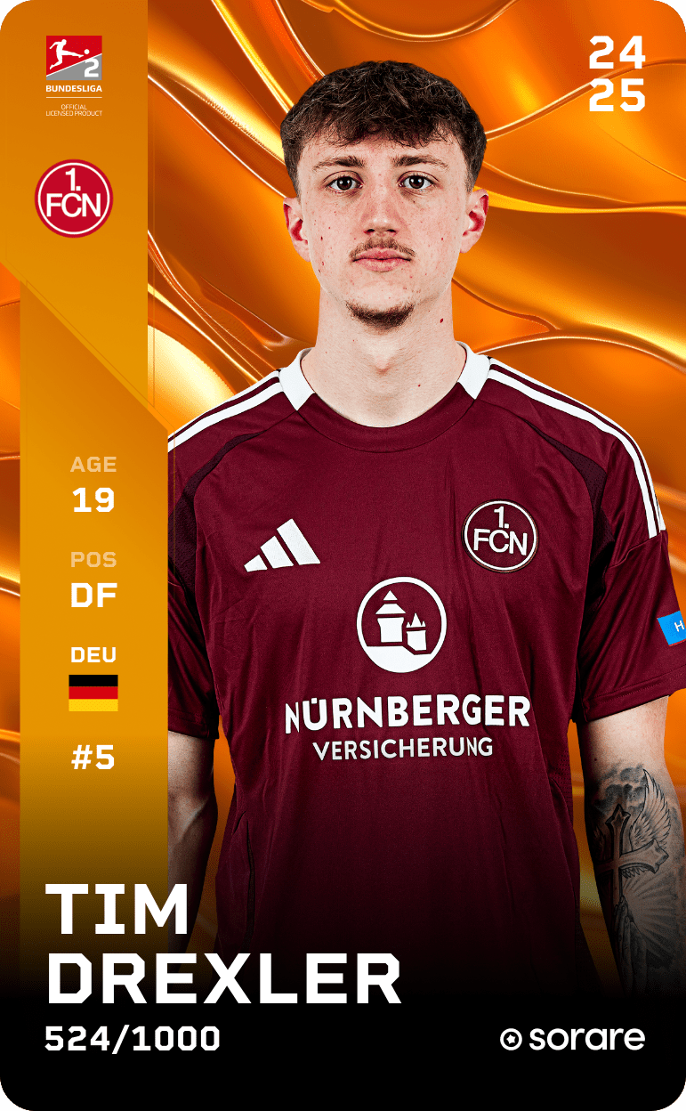 Tim Drexler 2024-25 • Limited 524/1000