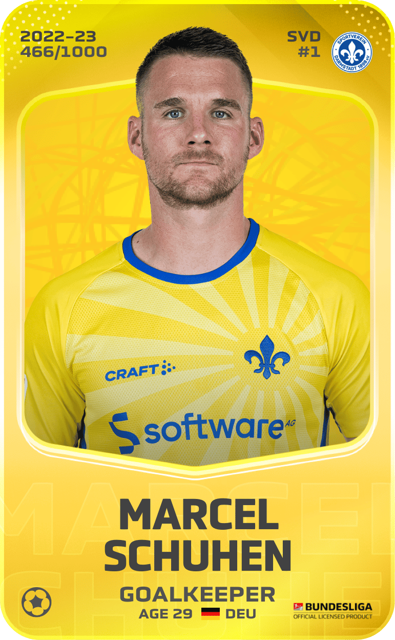 Marcel Schuhen 2022-23 • Limited 466/1000