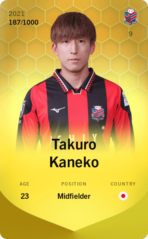 Takuro Kaneko 2021-22 • Limited 187/1000