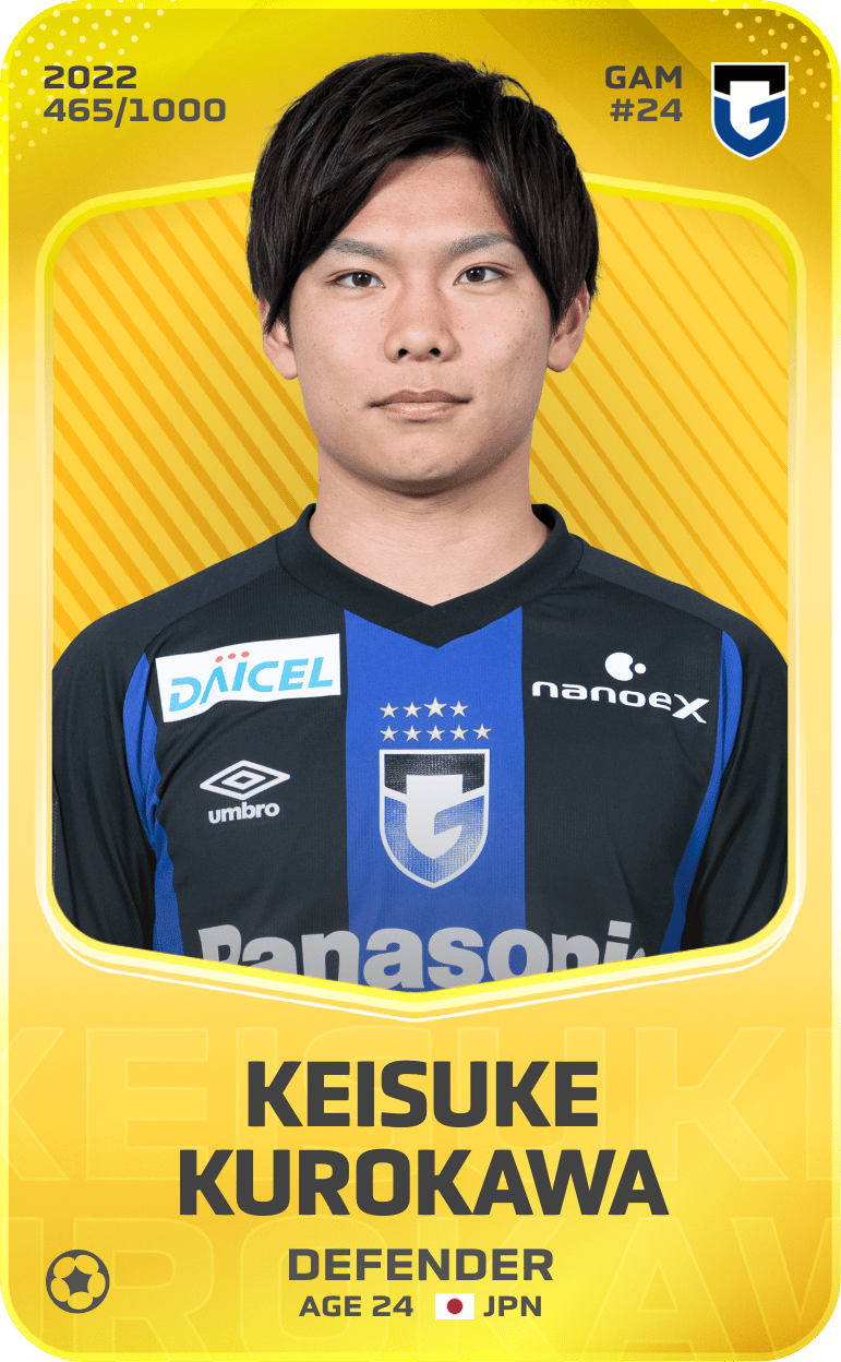 Keisuke Kurokawa 2022-23 • Limited 465/1000