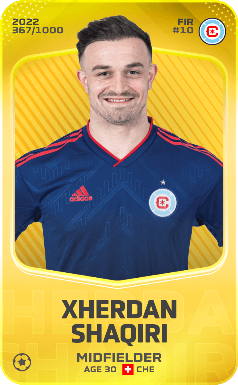 Xherdan Shaqiri 2022-23 • Limited 367/1000