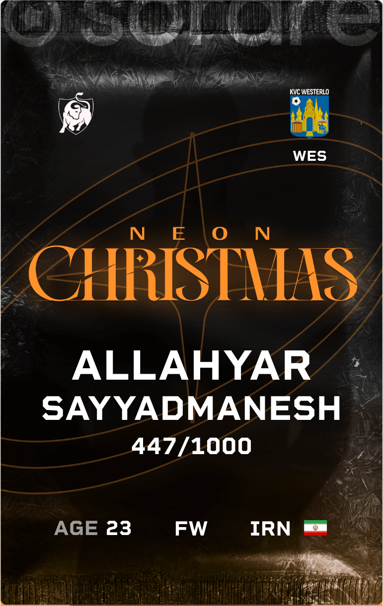 Allahyar Sayyadmanesh 2024-25 • Limited 447/1000