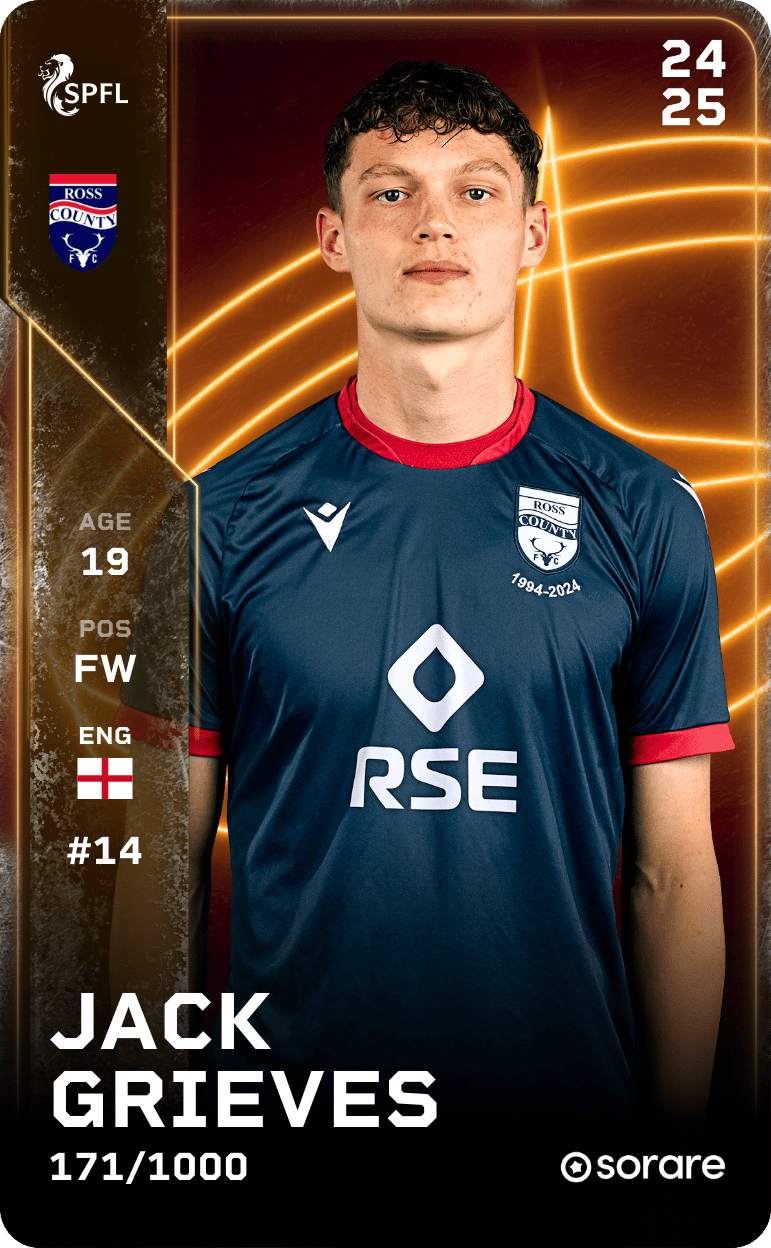 Jack Grieves 2024-25 • Limited 171/1000