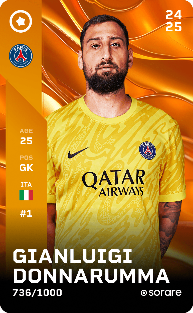 Gianluigi Donnarumma 2024-25 • Limited 736/1000