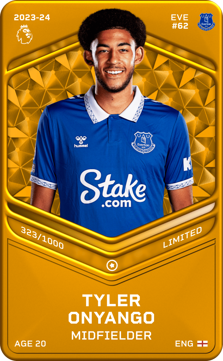 Tyler Onyango 2023-24 • Limited 323/1000