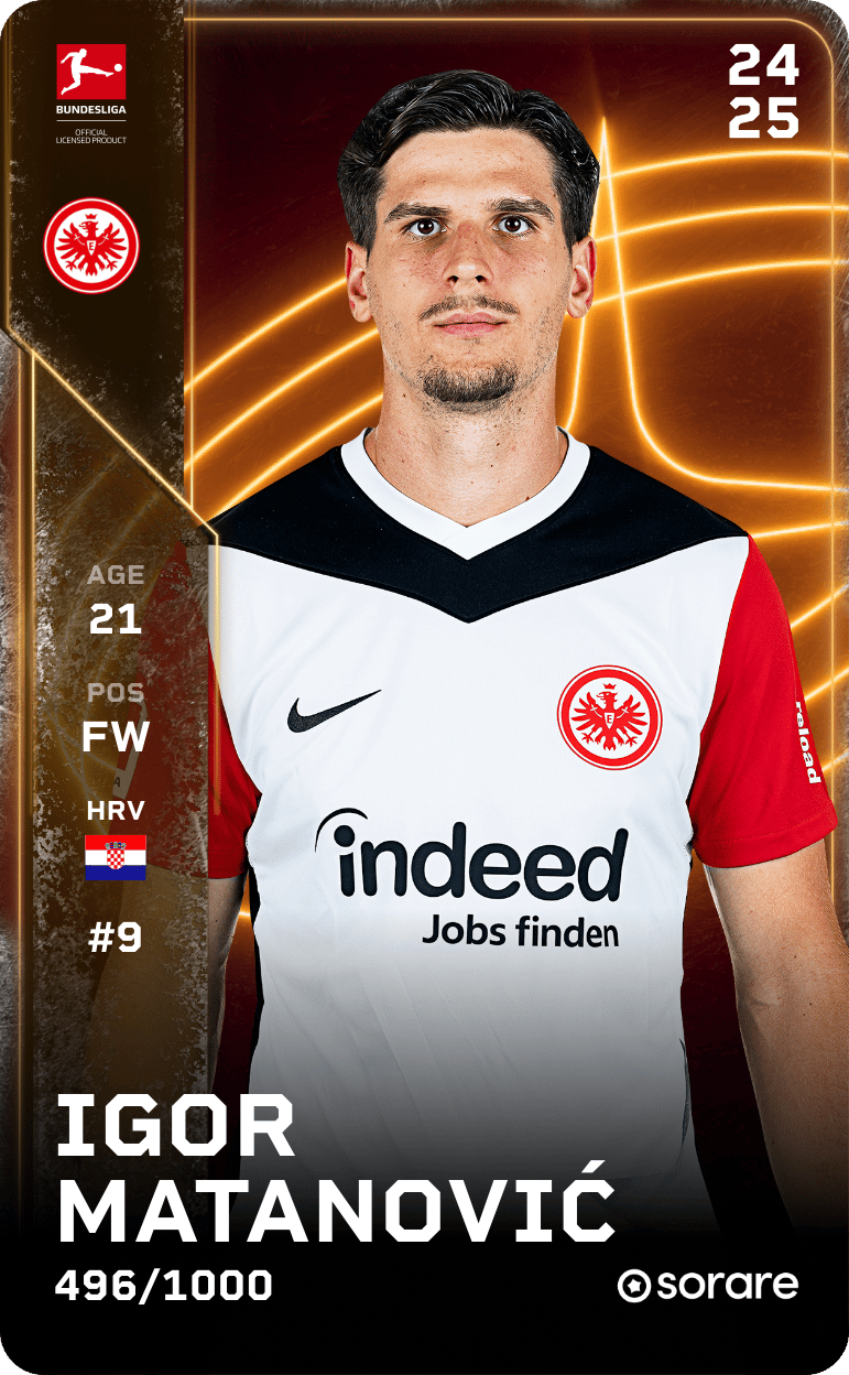 Igor Matanović 2024-25 • Limited 496/1000