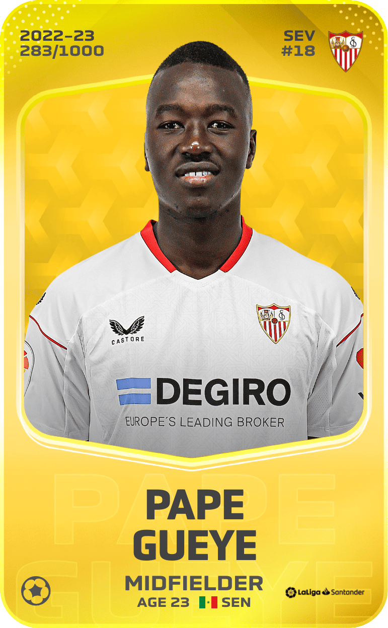 Pape Gueye 2022-23 • Limited 283/1000