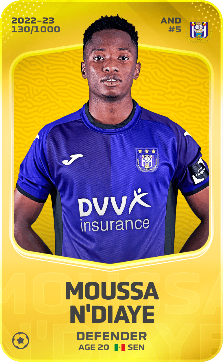 Moussa N'Diaye 2022-23 • Limited 130/1000