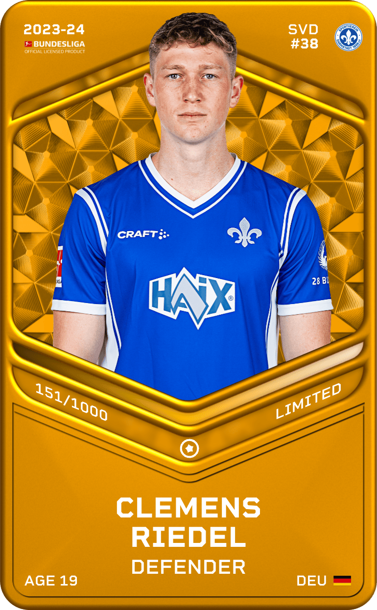 Clemens Riedel 2023-24 • Limited 151/1000