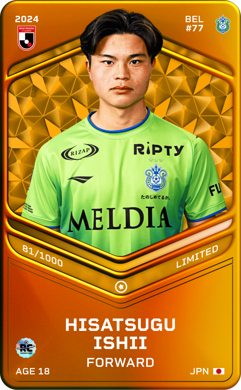 Hisatsugu Ishii 2024-25 • Limited 81/1000