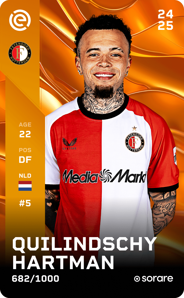 Quilindschy Hartman 2024-25 • Limited 682/1000